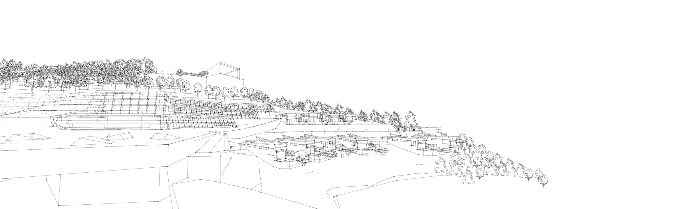 Topographic model study for the Yongding Ecological Resort